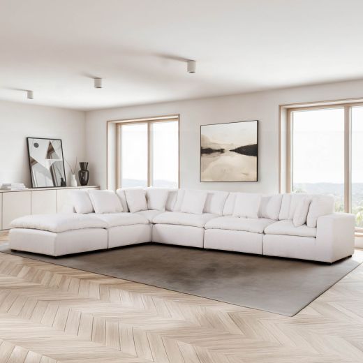 ANDERSON-D CORNER SOFA - CREAM