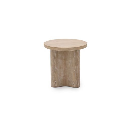Ocatavia End Table - Light Wood