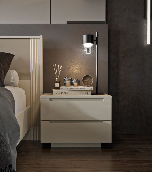 Night Table Wenly 60 CM. Grey Color