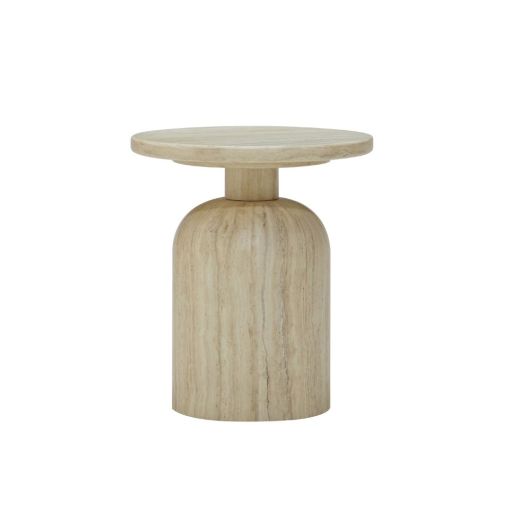 End Table Westina 45 CM. Travertine Cream