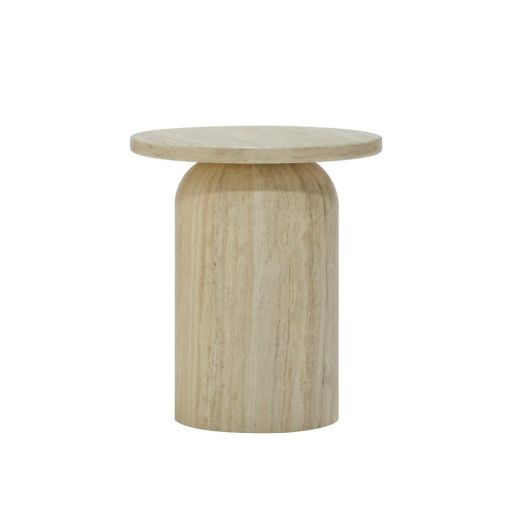 End Table Westino 45-50 CM. Travertine Cream