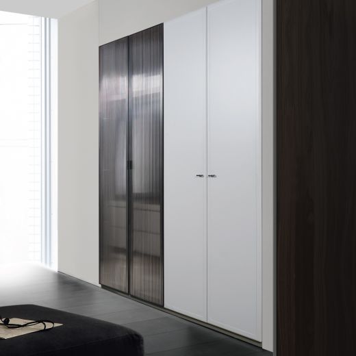 Open Door Wardrobe Velar Gray Color