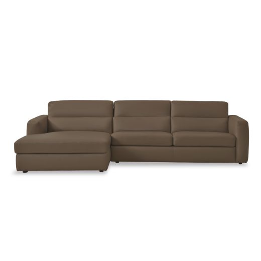 ADRIEN CORNER SOFA (3LA+SXR) – BROWN