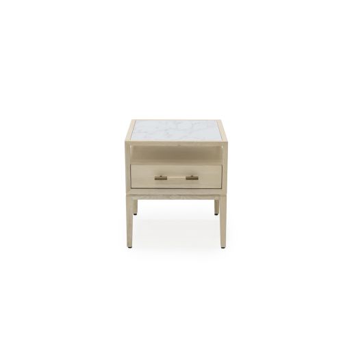 Hasita Night Table - TopWhite