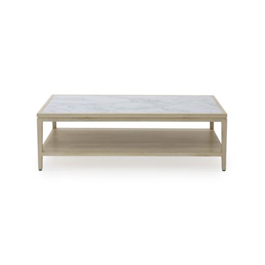 Hasita  Coffee Table - Top White