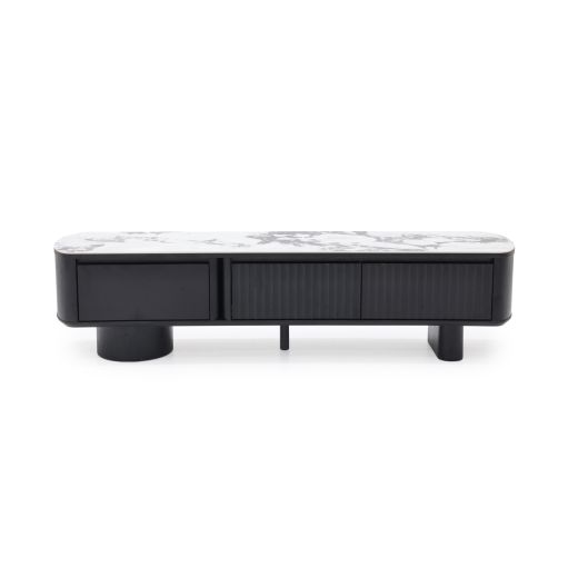 Enovy Showcase + Sideboard - Black