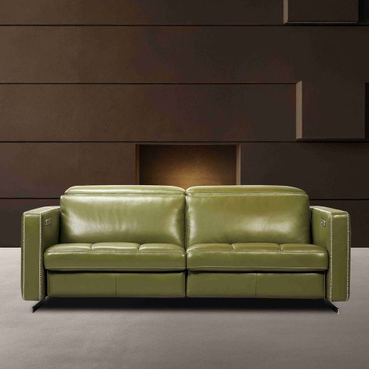 0456A-M2 Custom Sofa (4D) - Italian Leather