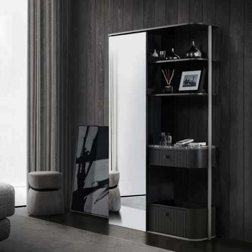 Dressing Table Bordo Black Color