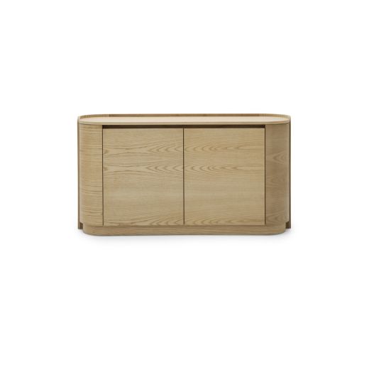 Bershka Low Cabinet - Light Wood