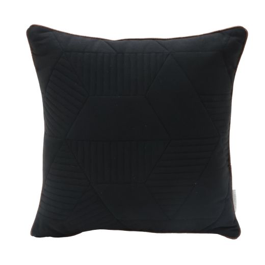 CH CUSHION #CUMA651/45X45 BLACK
