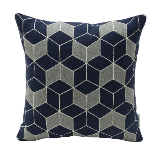 CH CUSHION #CUMB657/45X45 BLUE