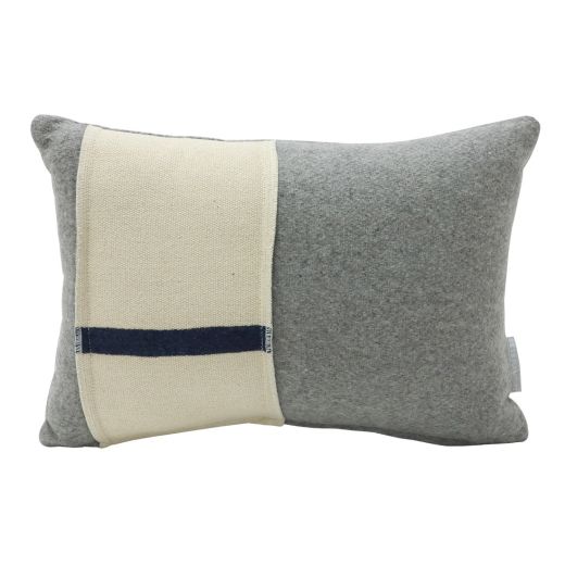 PH CUSHION #CUTO657/30X45 GREY-WHITE