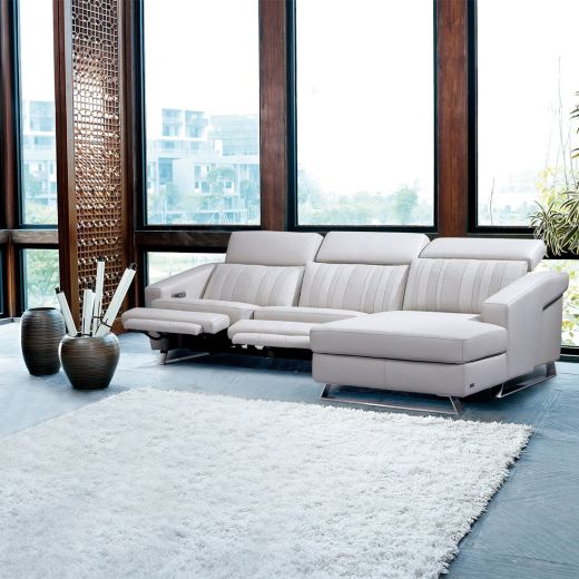 Custom Sofas 0425 Corner Leather  Orveito