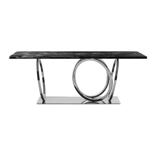 Custom Dining Table DN-SB04 Classico Nero Marquina