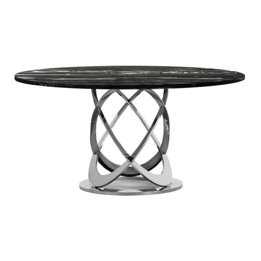 Custom Dining Table DN-SB06M Classico Nero Marquina