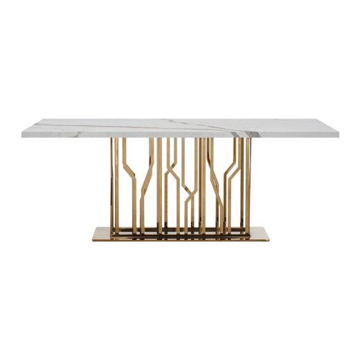 Custom Dining Table DN-SB02 Classico Statuario