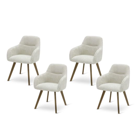 Woopie Chair Pack - Cream x4