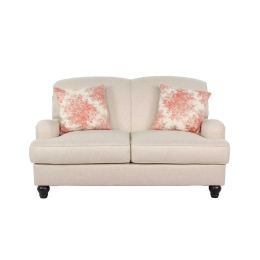 Fabric sofa 0 2 seater-beige