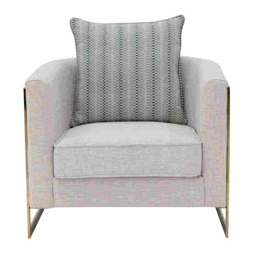 Fabric sofa Histon 1 seater-beige