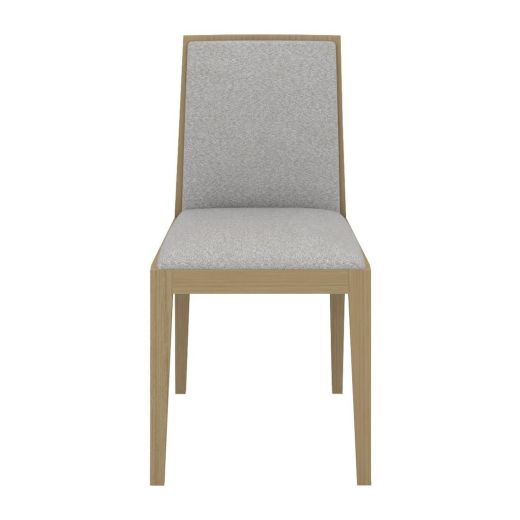 เก้าอี้WYND-B#CPMK029/ไม้OAK/ผ้าเทา