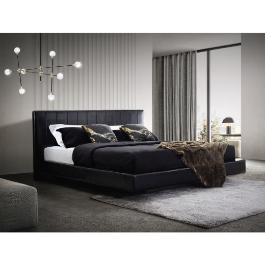 6 ft. Bed Linea Black color