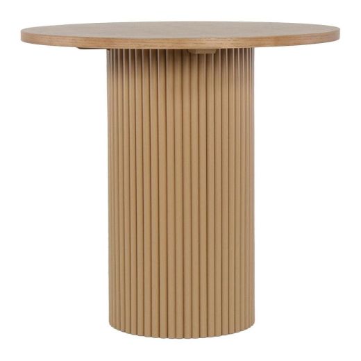 Mignonne Dining Table Capsule 80 cm Light Wood