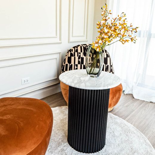 Creer End Table - Black