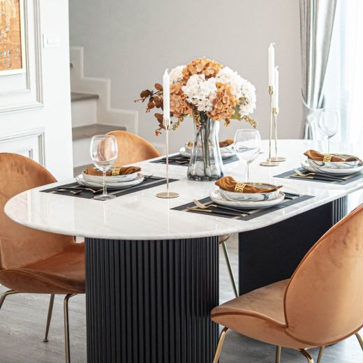 Creer Dining Table - Black