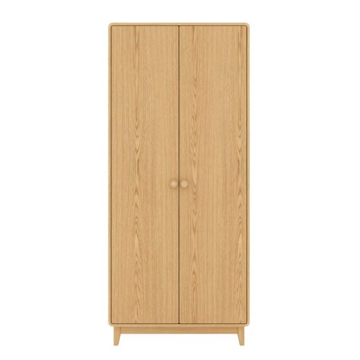 Wardrobe Hagi 100 cm. Light Wood Light Wood Light Wood