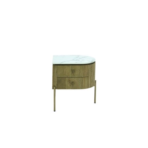 End Table Harleen White (Right)