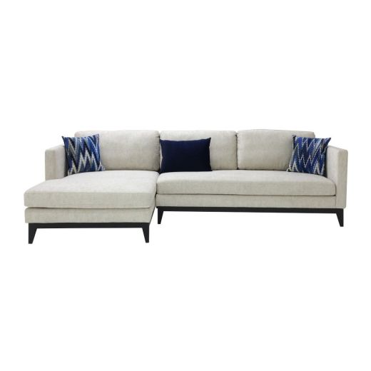 Left Corner Sofa ANONA - Cream