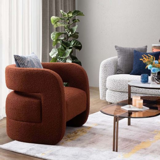 ALMER Armchair - Orange