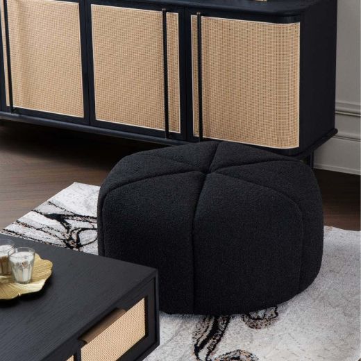 Aungko Stool - Black