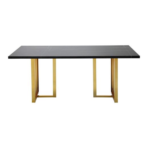 VAGON Dining Table Black Sahara