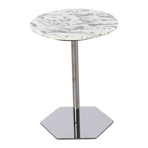 OMILO End Table - White