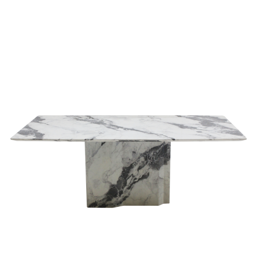 SERTIS-A200 Dining Table - White Marble