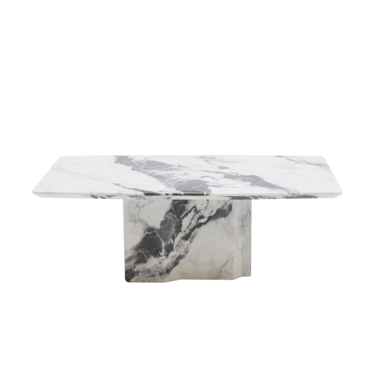 SERTIS-C Coffee Table - White Marble