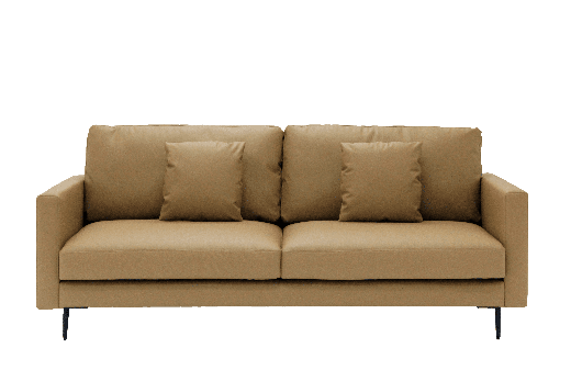 ZENICA Nano Leather Sofa - Brown