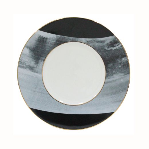Plate#YL-JX-SZ Ceramic Multi-color/YLC Set of 2