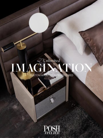 UNLIMITED IMAGINATION OF CUSTOM-MADE BED