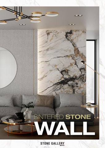 SINTERED STONE WALL - STONE GALLERY