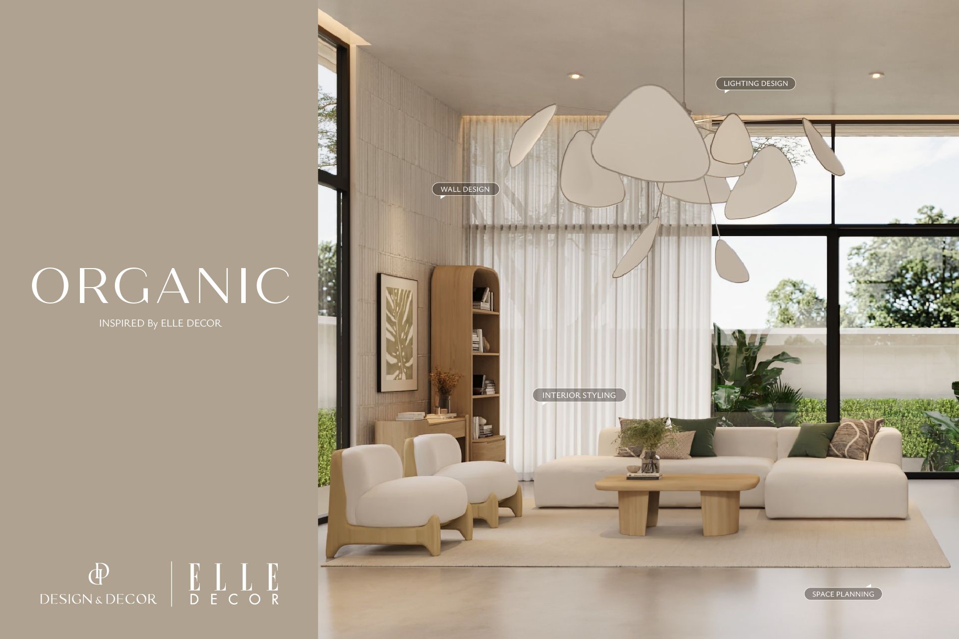 ORGANIC | DESIGN & DECOR x ELLE DECOR